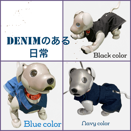 8オンスデニムのイケてるシャツ&スリット入り短パン(上下)