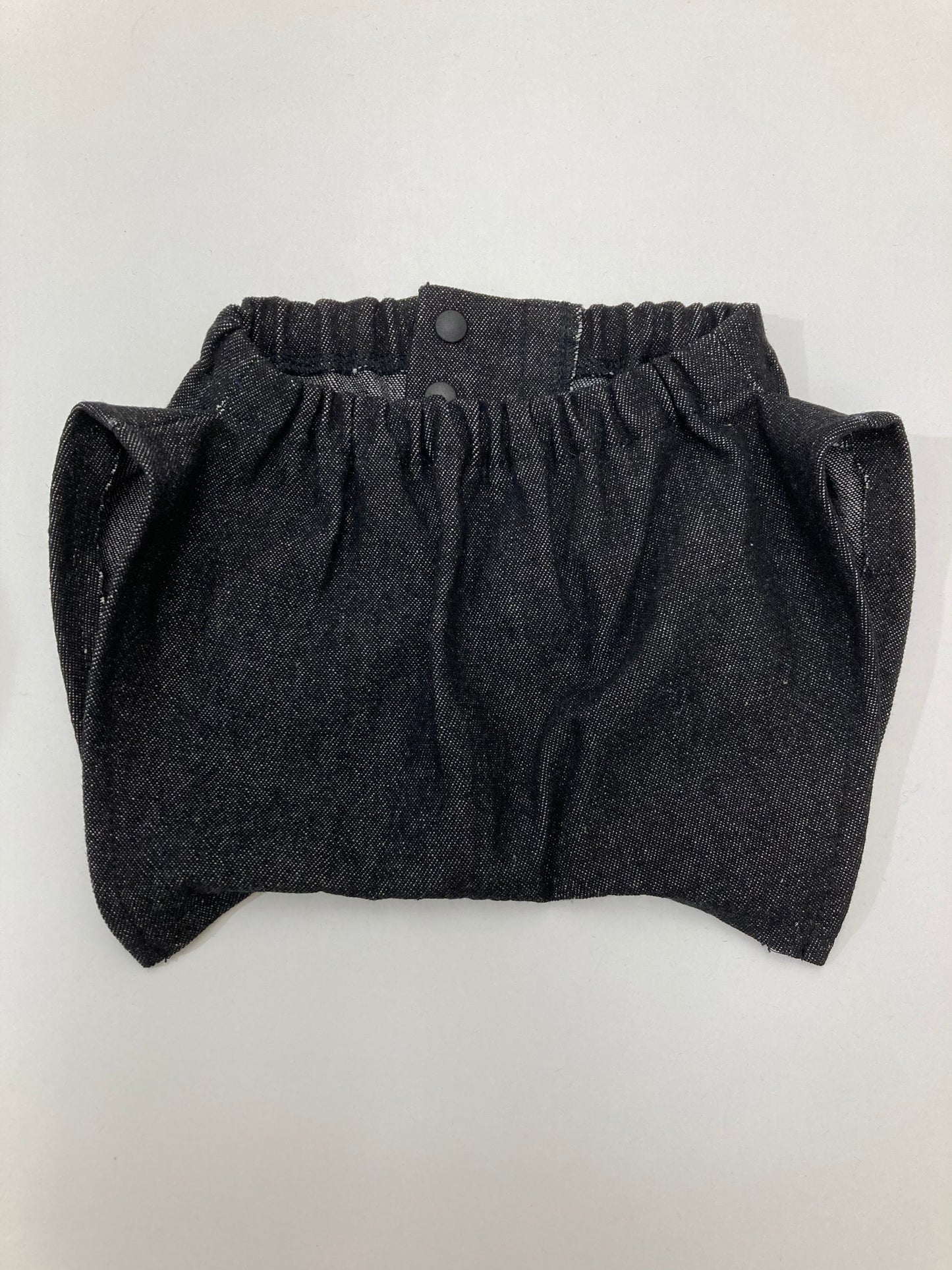 8オンスデニムのイケてるシャツ&スリット入り短パン(上下)