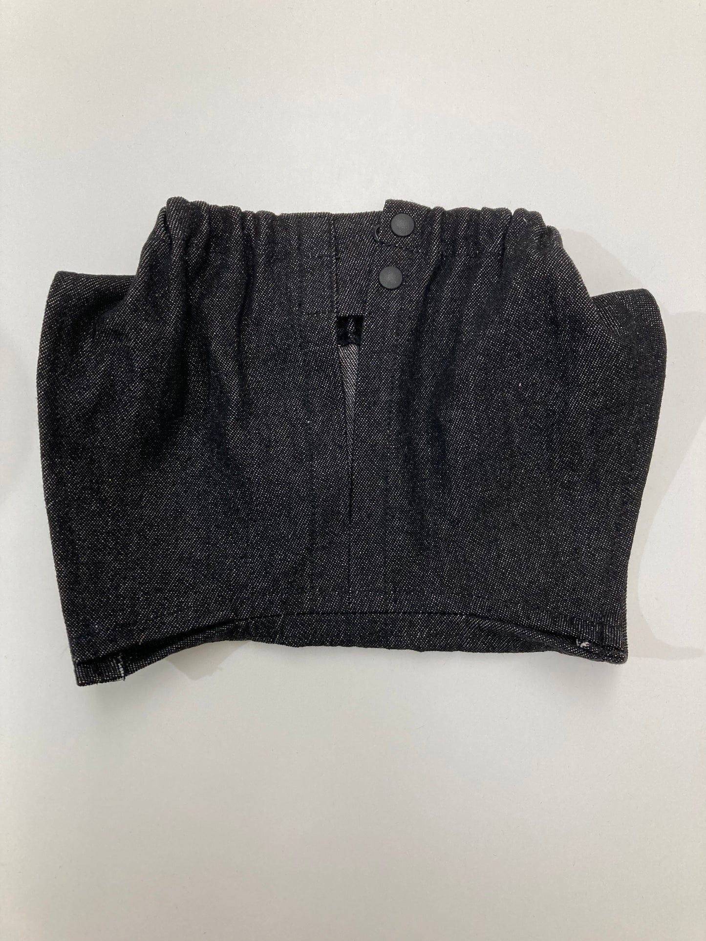 8オンスデニムのイケてるシャツ&スリット入り短パン(上下)